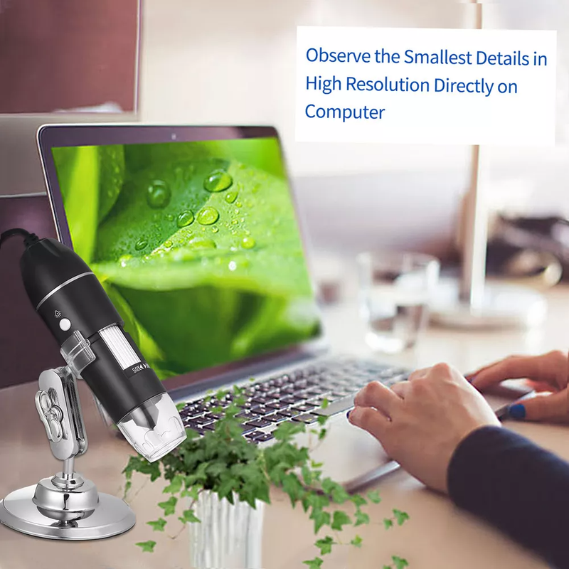 Microscopio Digital USB Cámara Vídeo Lupa USB Rondon-5