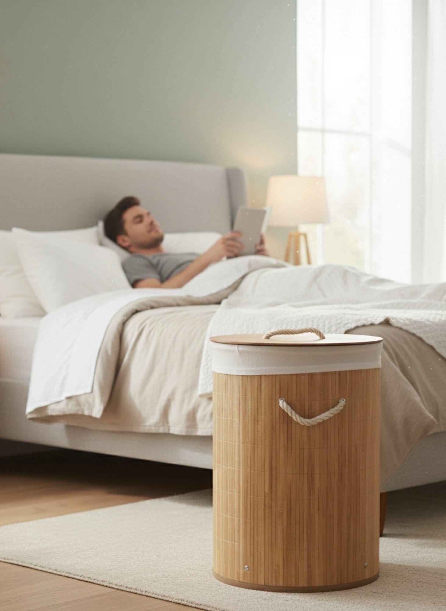 Canasto Organizador Almacenamiento Cesto Estilo Natural Jhn-6