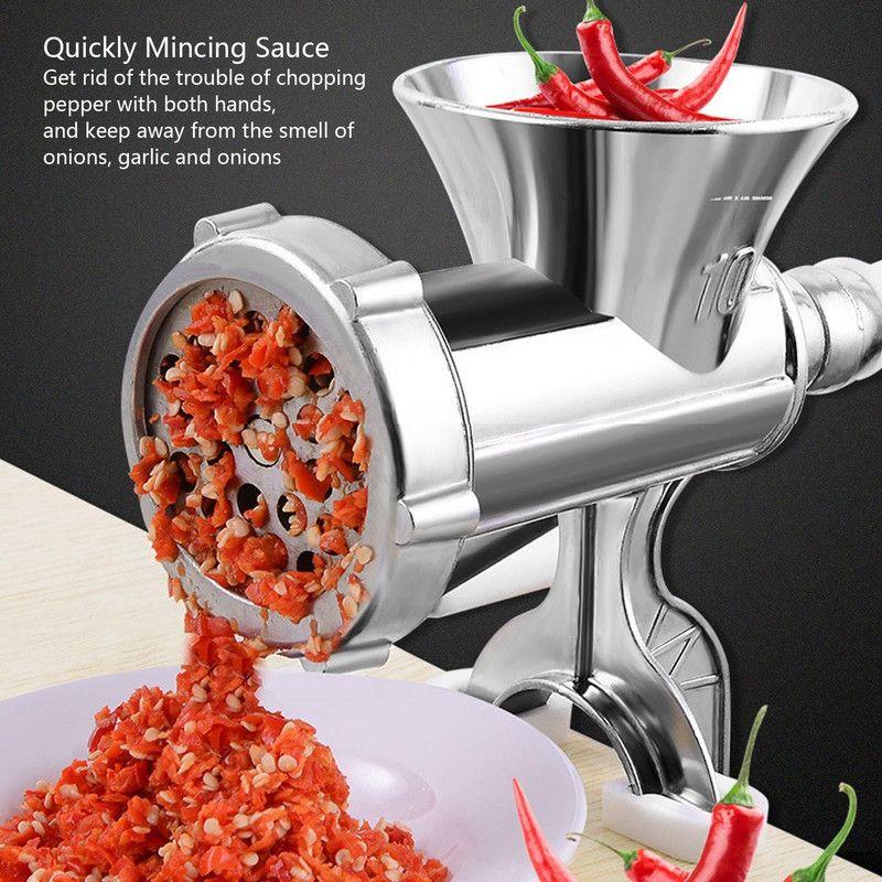Maquina Picar Carne Embutidos Moledora Manual Lau-4