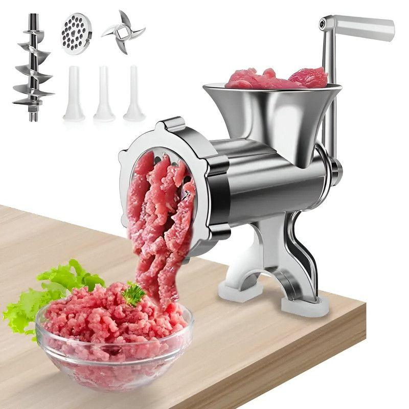 Maquina Picar Carne Embutidos Moledora Manual Lau-7