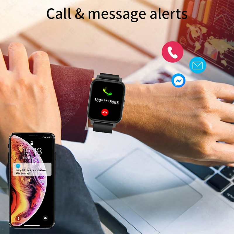 
Reloj Inteligente Unisex Llamar Bluetooth Smartwatch Rondon-2