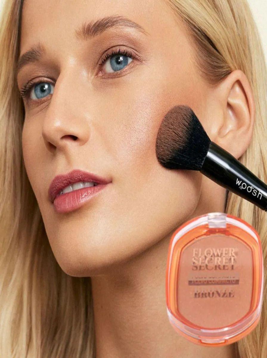 Pack 5 Polvos Compacto Bronze Bronceado Maquillaje Lau-8