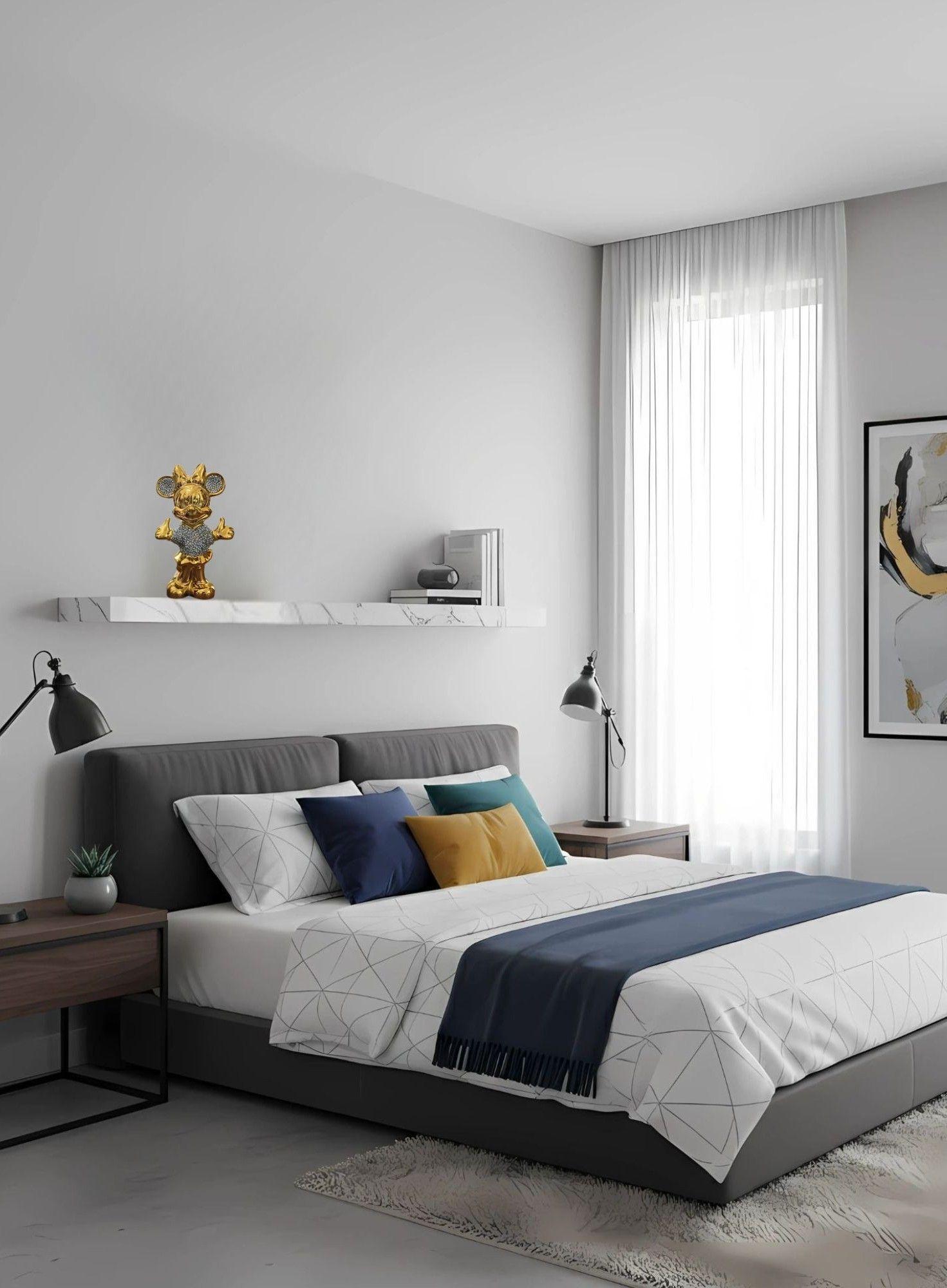 Figura Decorativa Minnie Mouse Estatua Adorno Hogar Mesa Jhn-6