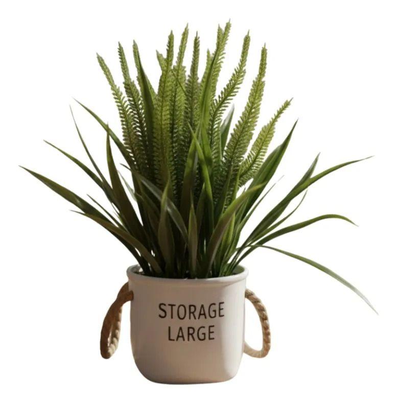 Planta Artificial Decorativa Follaje Silvestre Realista Jhn-0
