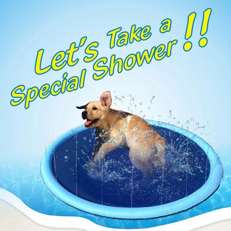 Juguete Mascotas Piscina Cojn Impermeable Perros Rondon-3