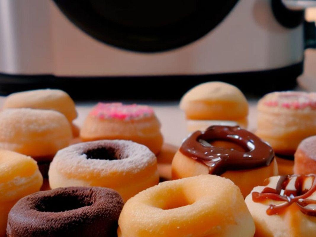 Mini Electrodoméstico Moldear Donas Usando Mezcla RONDON-5