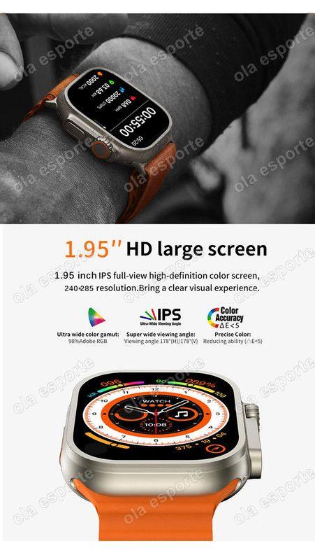 Reloj Inteligente Ultra Unisex Resistente Bluetooth Rondon-1