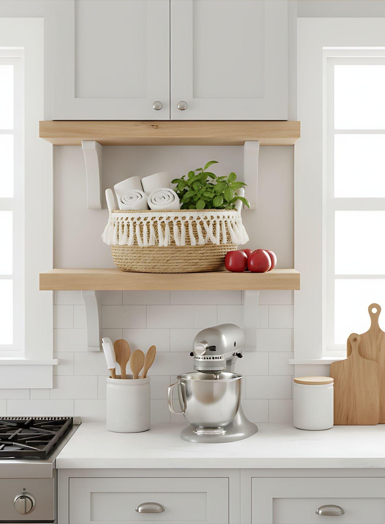 Set 3 Canastos Decorativos Almacenamiento Natural Hogar Jhn-5