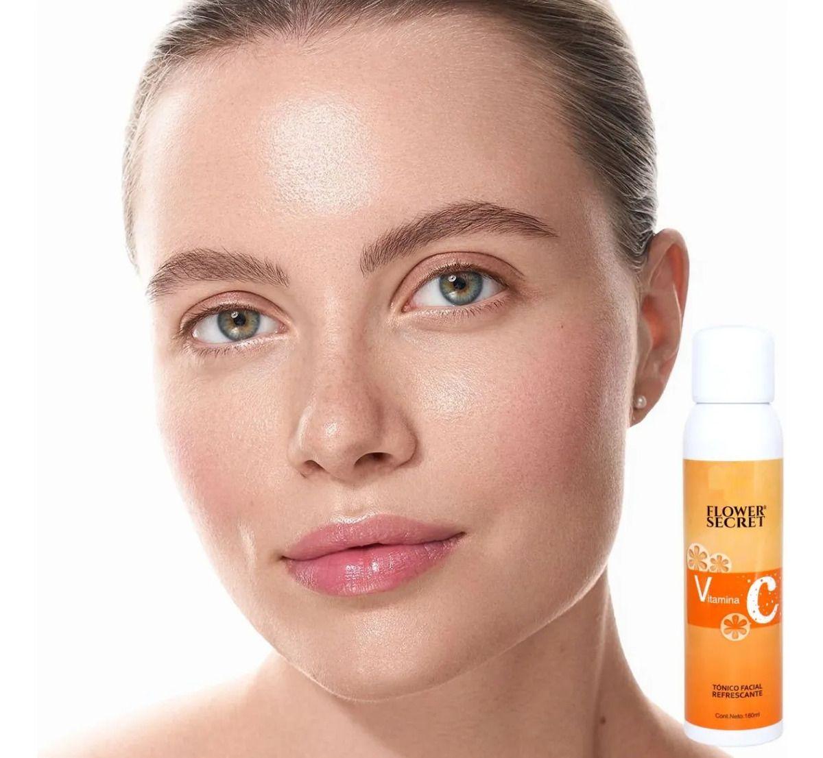 Set 2 Tonicos Facial Refrescante con Vitamina C 180 ml Lau-6