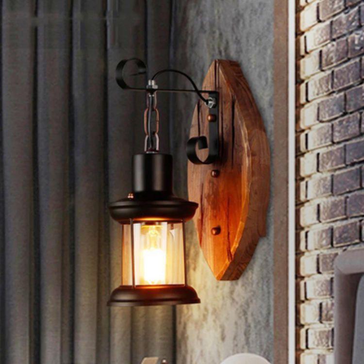 Aplique Pared Vintage Hogar Hotel Pasillo Decoracion Rondon-6