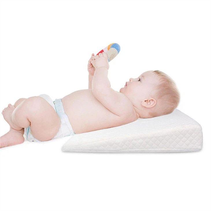 Almohada Dormir Bebé Recién Nacido Anti Reflujo Suave Rondon-3