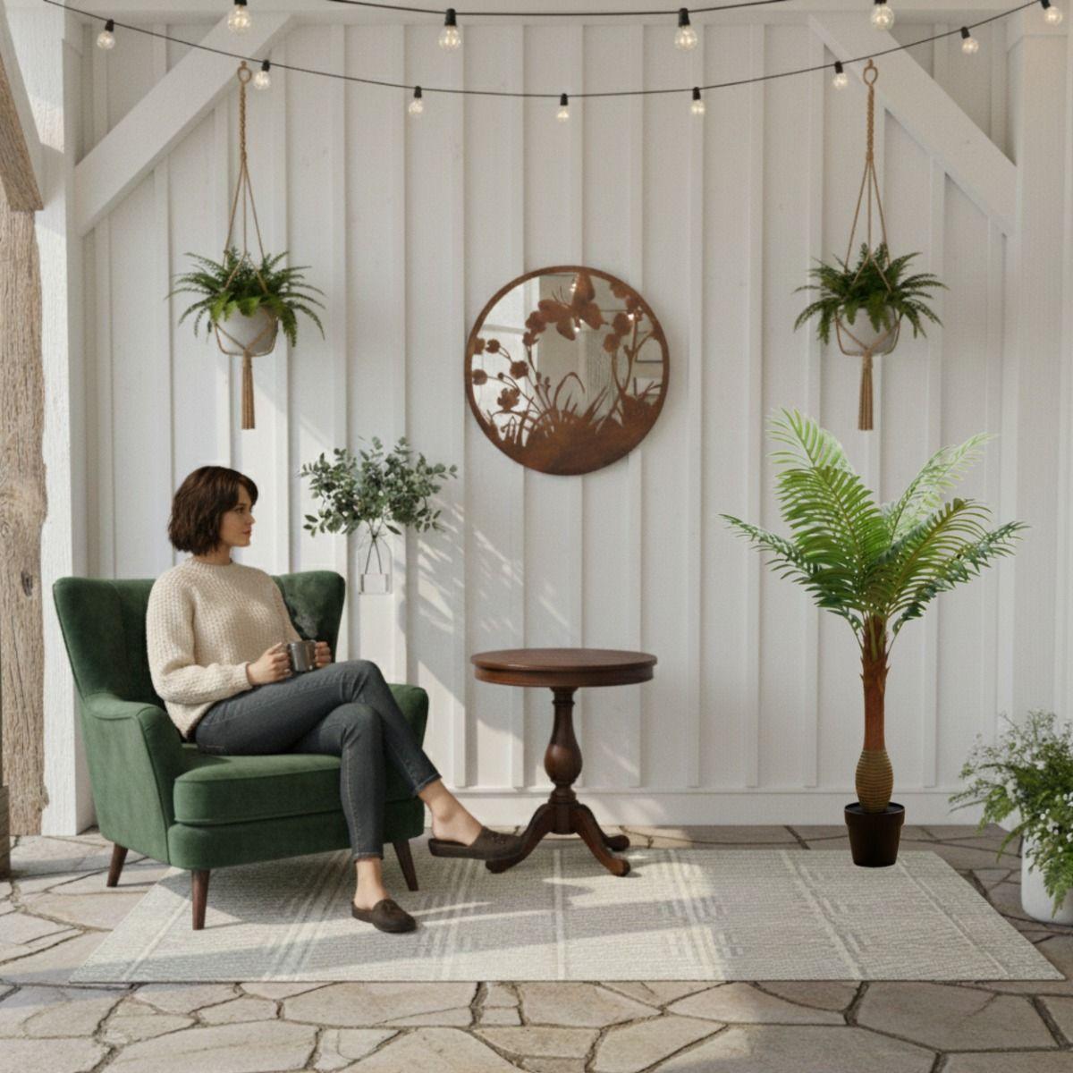 Planta Artificial Decorativa Palmera Tropical Adorno Jhn-4