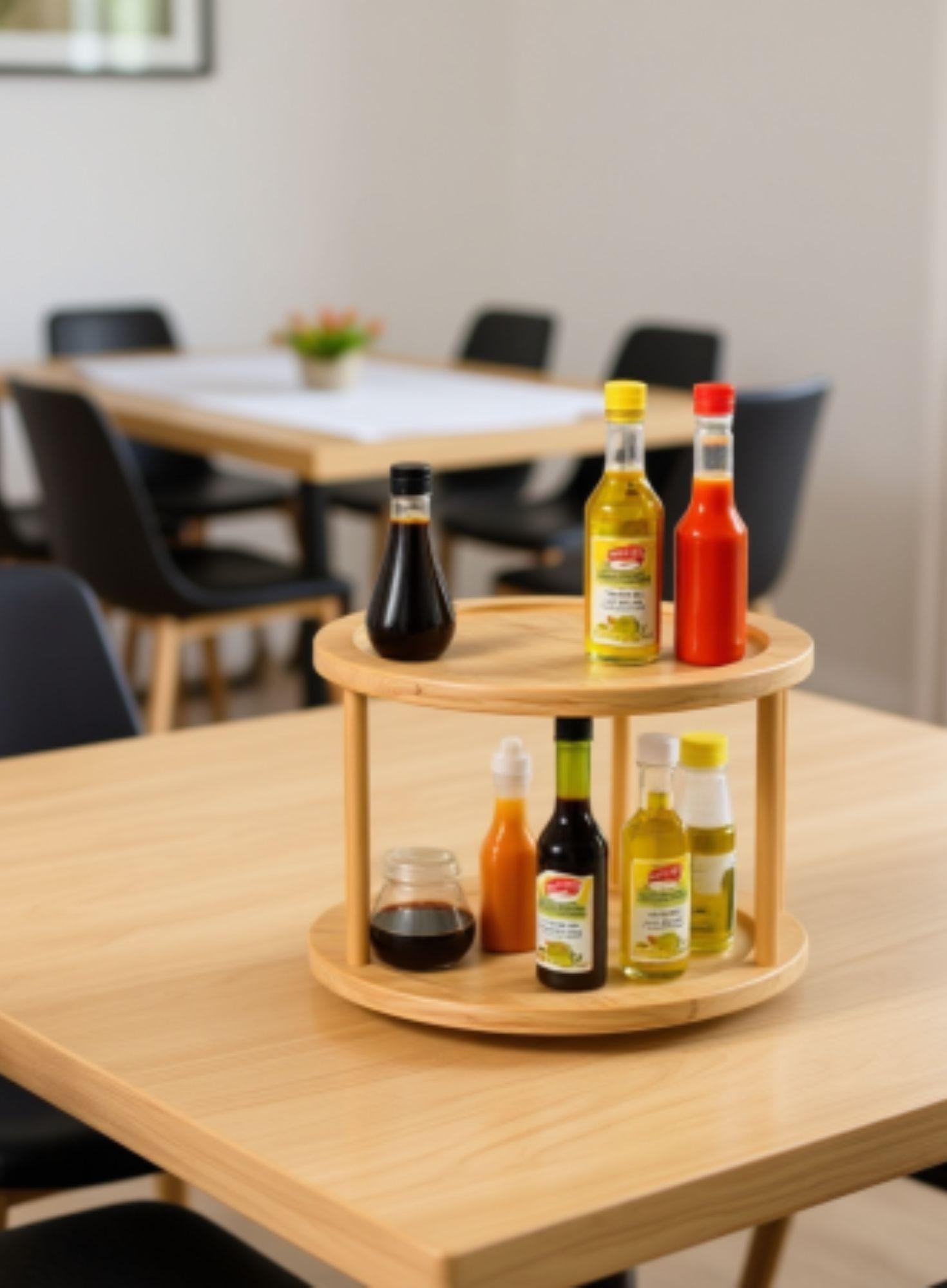 Especiero Multifuncional Estante Organizador Dos Niveles Jhn-4