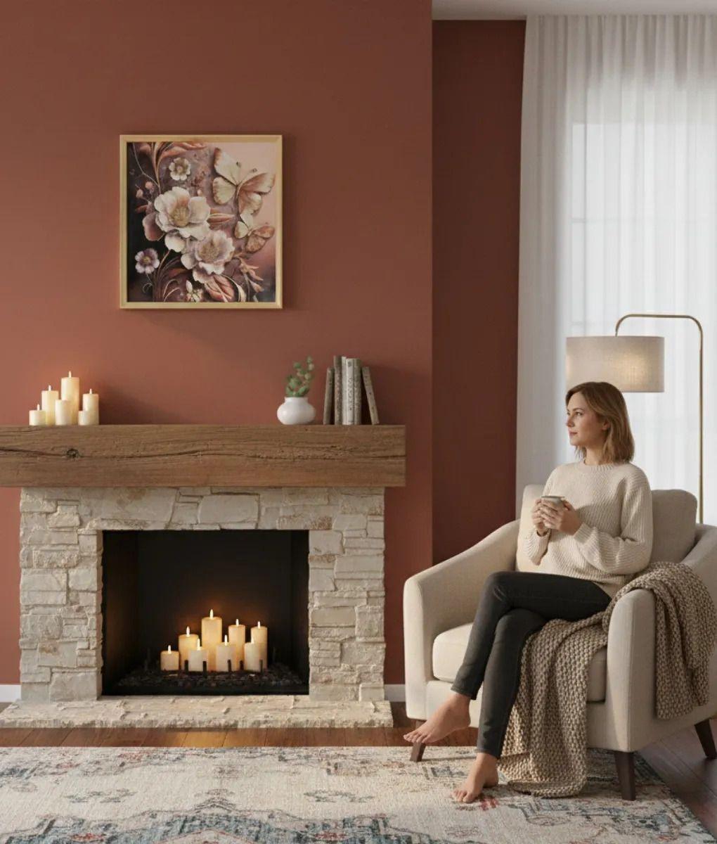 Cuadro Decorativo Diseño Floral Adorno Estilo Romántico Jhn-4