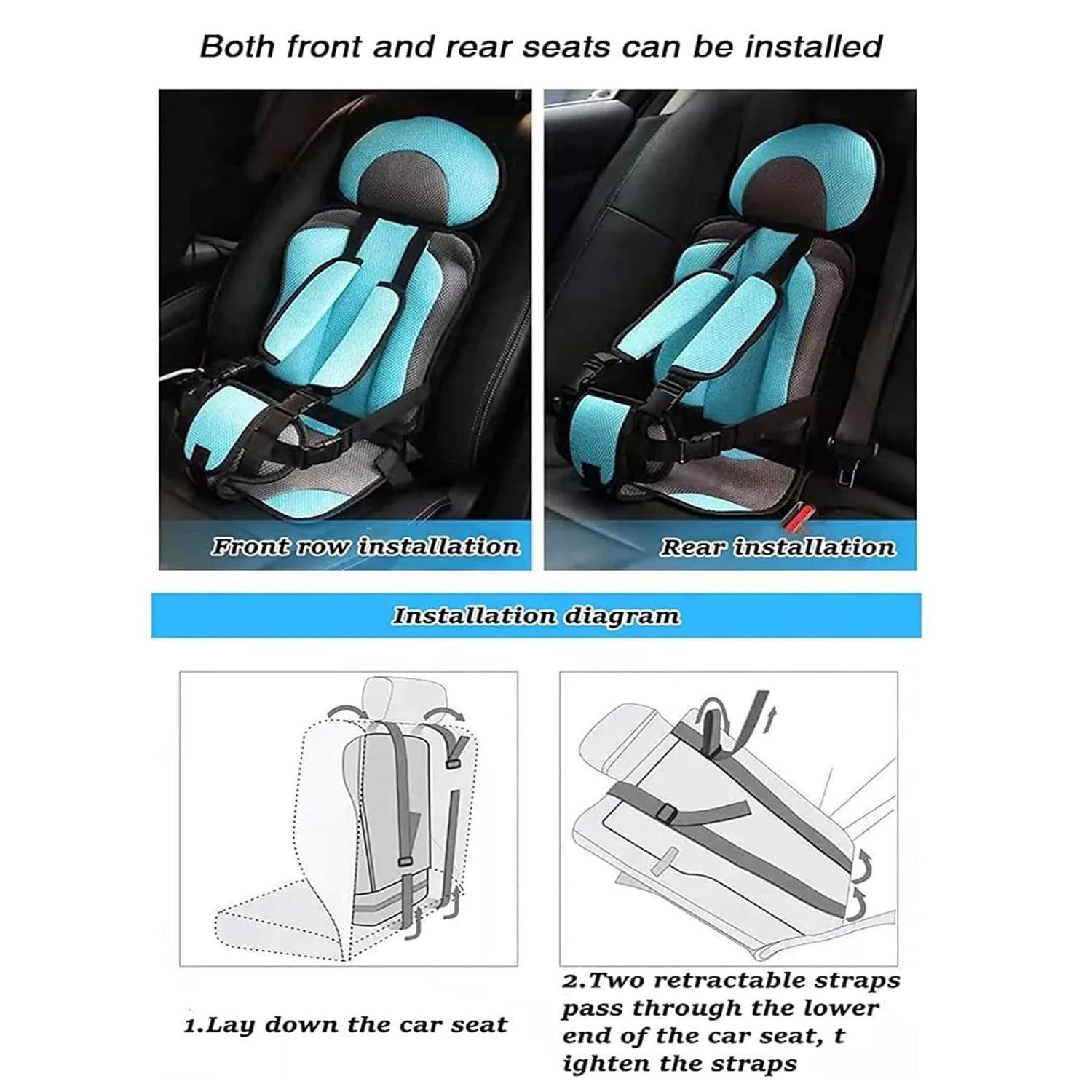 Silla Bebe Vehículo Niños Autos Portátil Seguridad Rondon-2