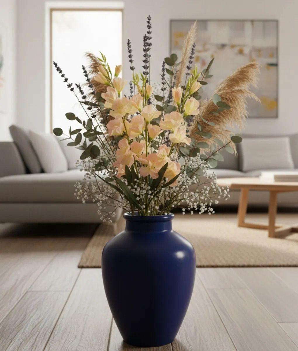 Set 2 Ramo Floral Artificial Adorno Decorativo Espigas Jhn-6