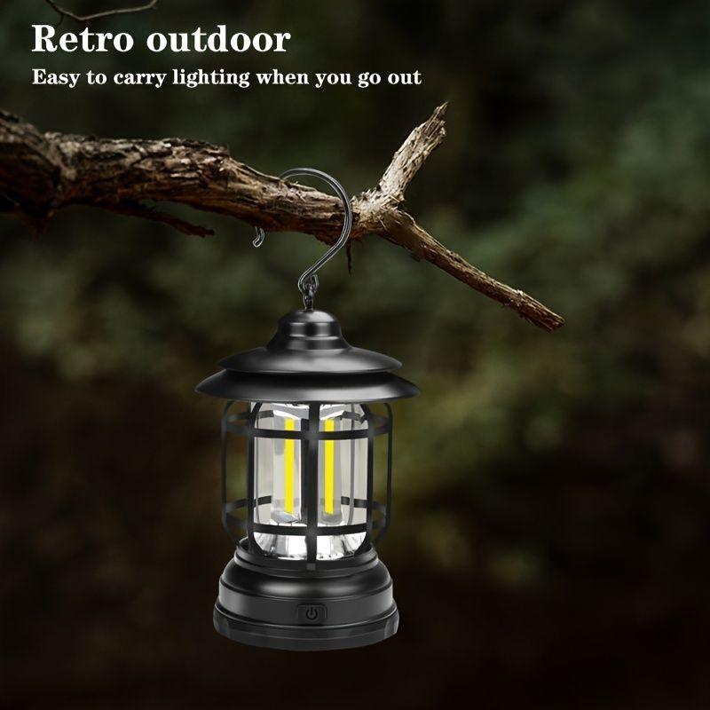 Lámpara LED Queroseno Acampar AA USB Camping Exterior Rondon-6