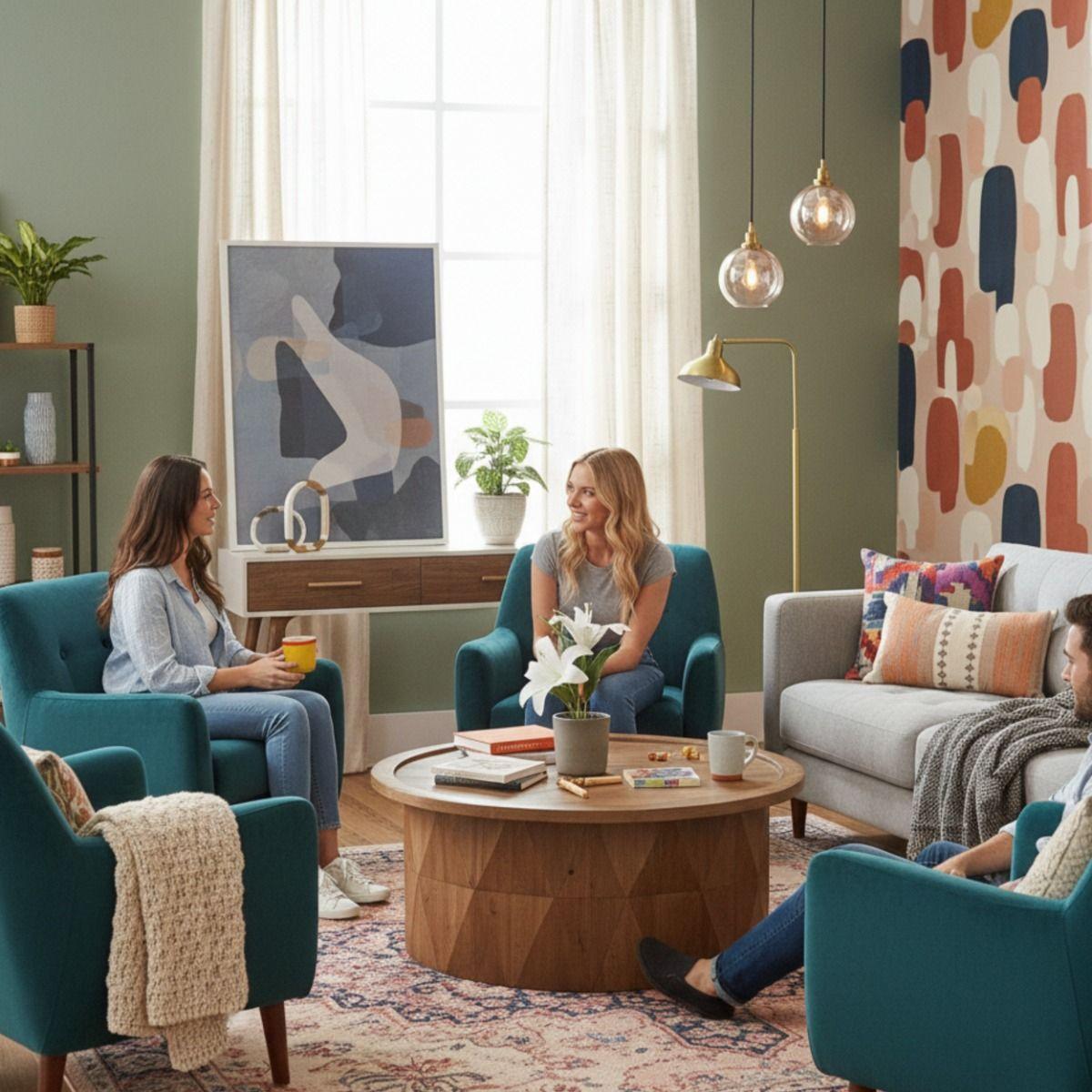 Set 2 Planta Artificial Decorativa Lirios Adorno Hogar Jhn-4