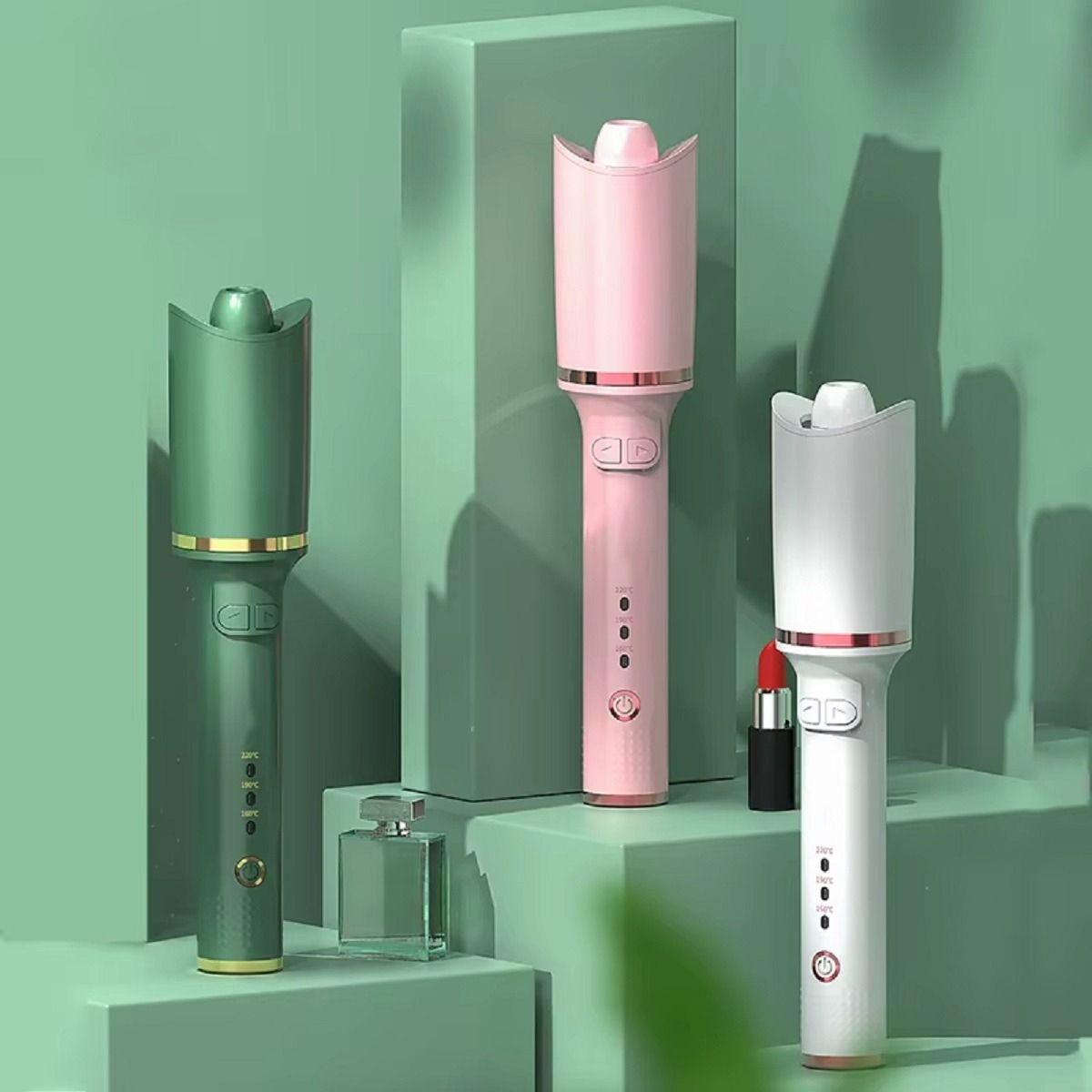 Rizador Automático Cerámica Cabellos Belleza Mujer Lau-3