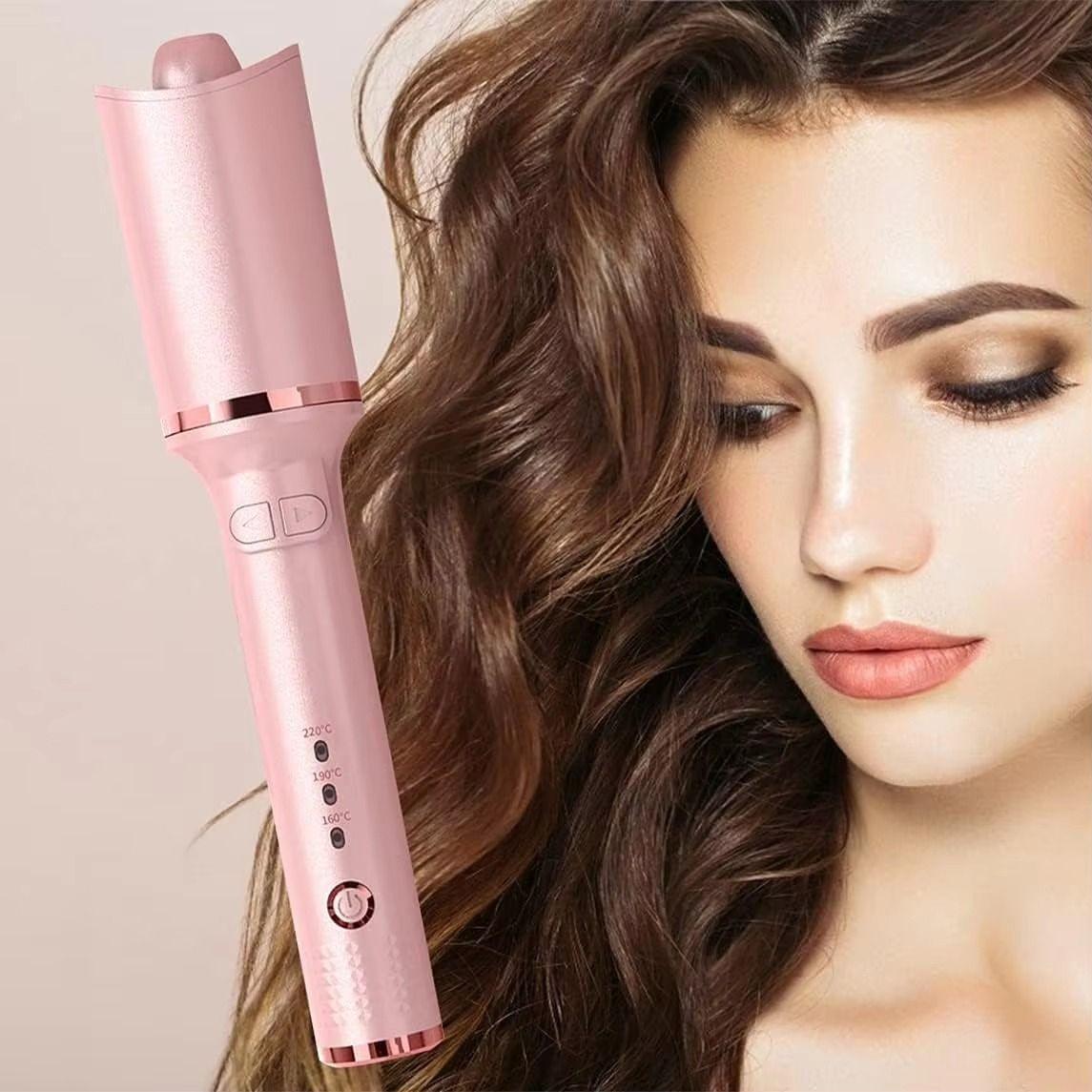 Rizador Automático Cerámica Cabellos Belleza Mujer Lau-5