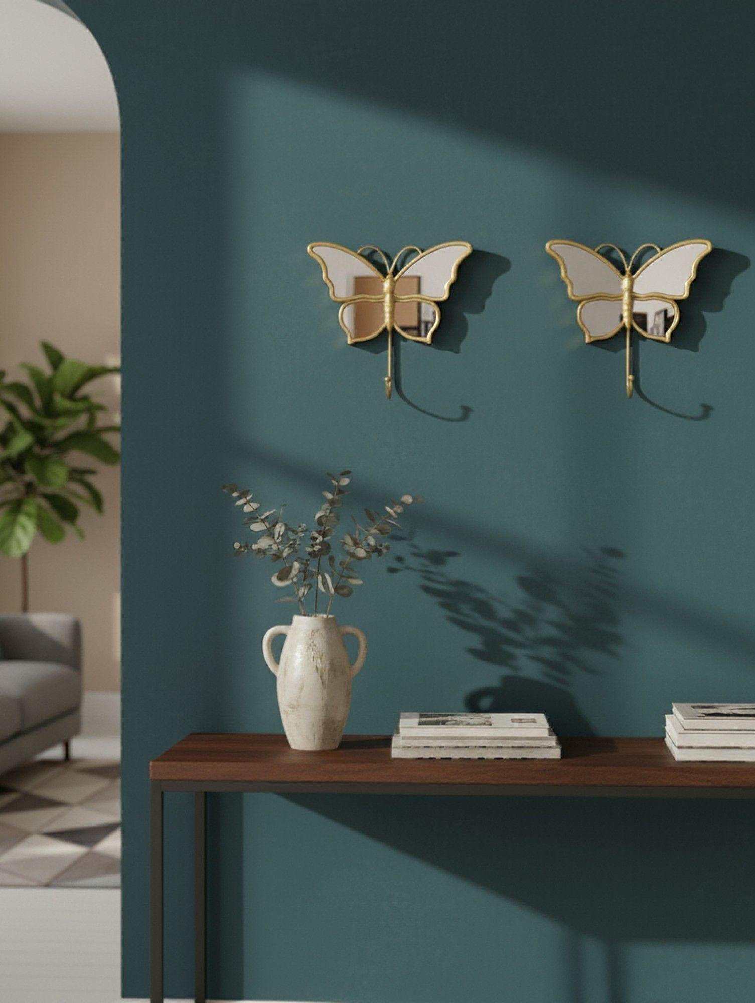 Set 3 Espejo Decorativo Mariposa Adorno Pared Hogar Jhn-7