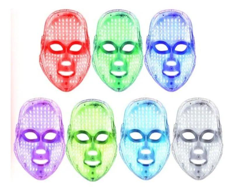 Mascara Facial LED Fototerapia Bioestimulacion Anti-edad Lau-5