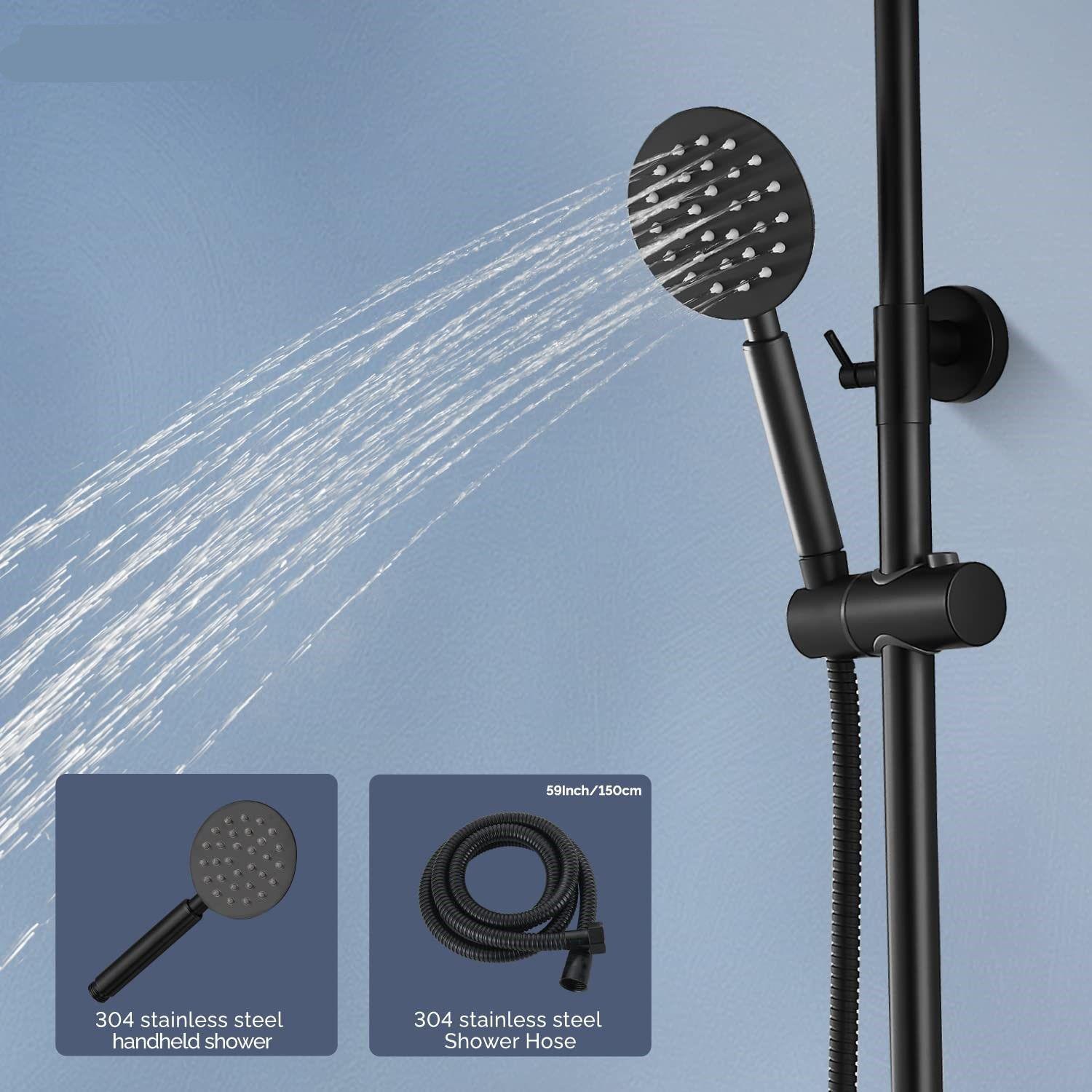Columna Ducha Hogar Baño Agua Llave Excelente Calidad Rondon-7