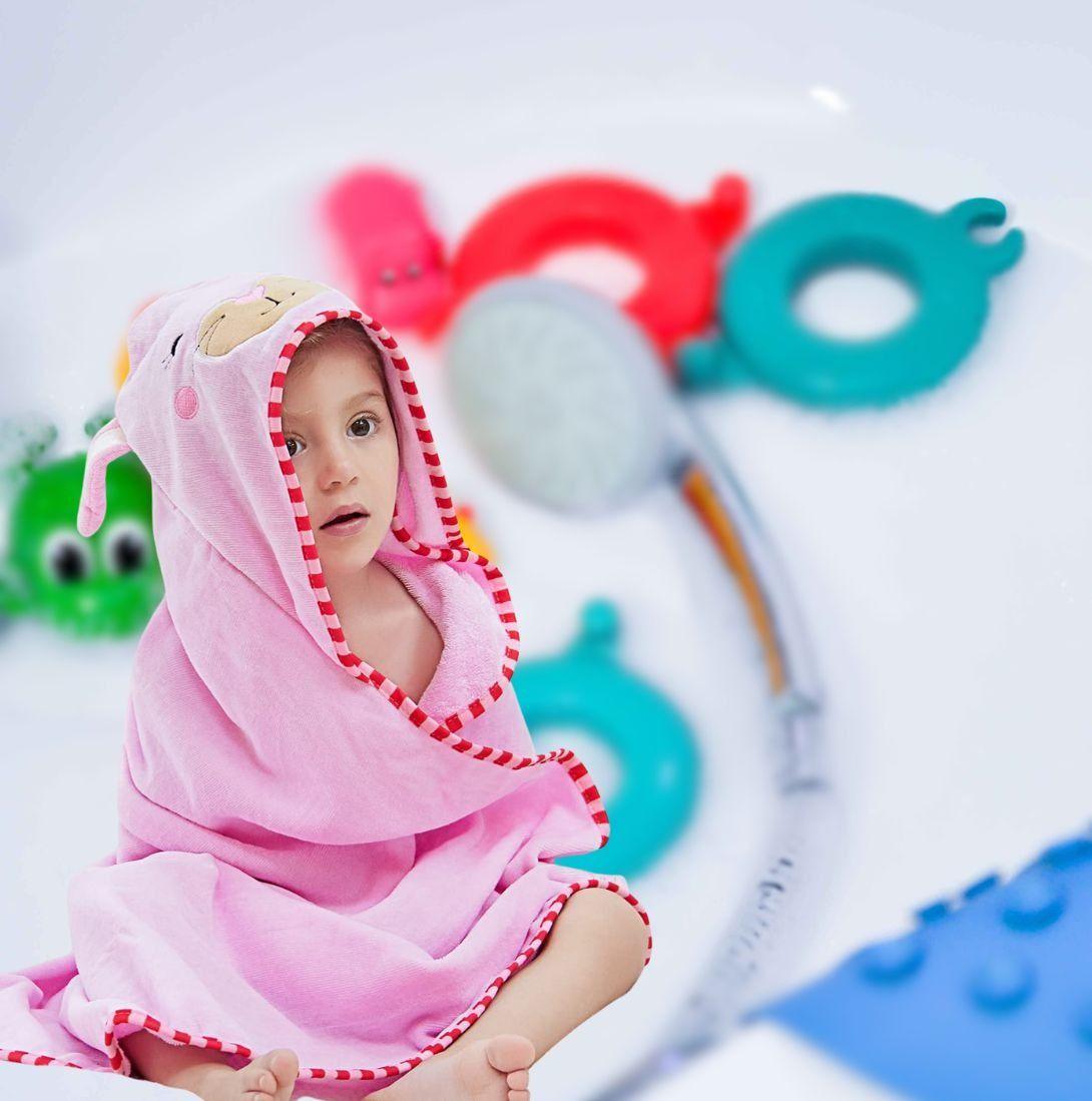 Toallas Capucha Divertidas Peluche Animales Bebes Lau-1