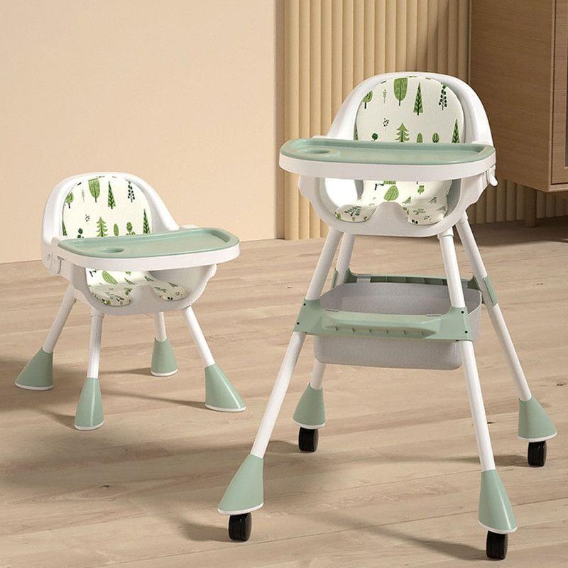Silla Comer Bebé Altura Ajustable Respaldo Desmontable Jer-2