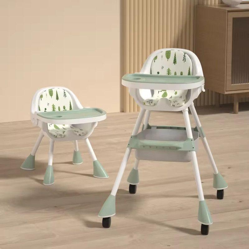 Silla Comer Bebé Altura Ajustable Respaldo Desmontable Jer-6