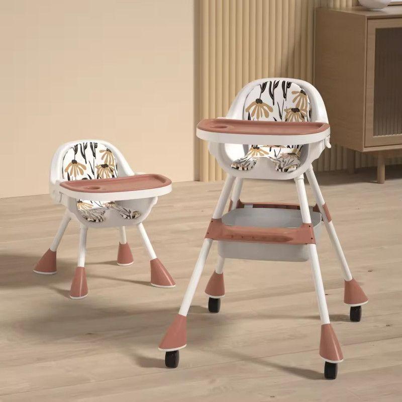 Silla Comer Bebé Altura Ajustable Respaldo Desmontable Jer-8
