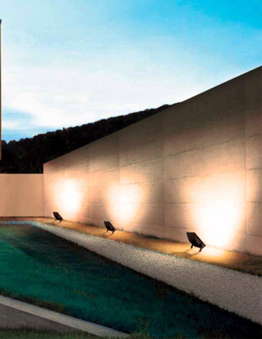 Reflector Led Solar Jardín Lámpara Externa Luces Rondon-6