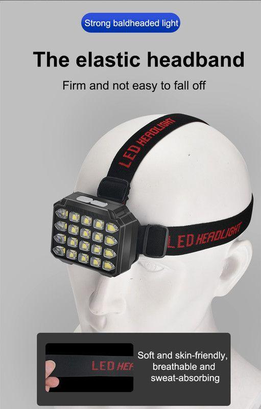 Faro LED Recargable USB Resistente Super Brillante Rondon-6