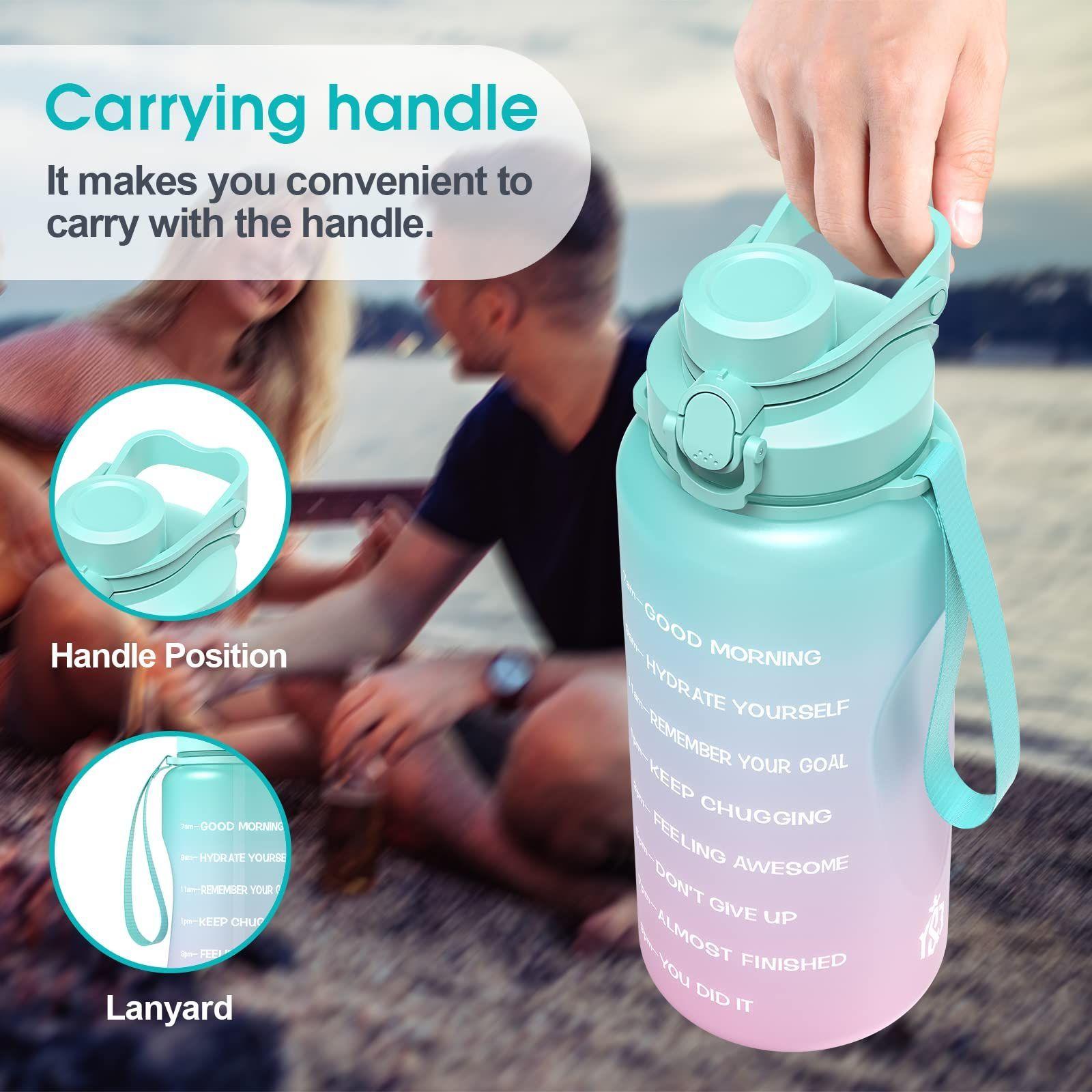 Termo Botella Agua Motivacional Coolers Hidratación Rondon-5
