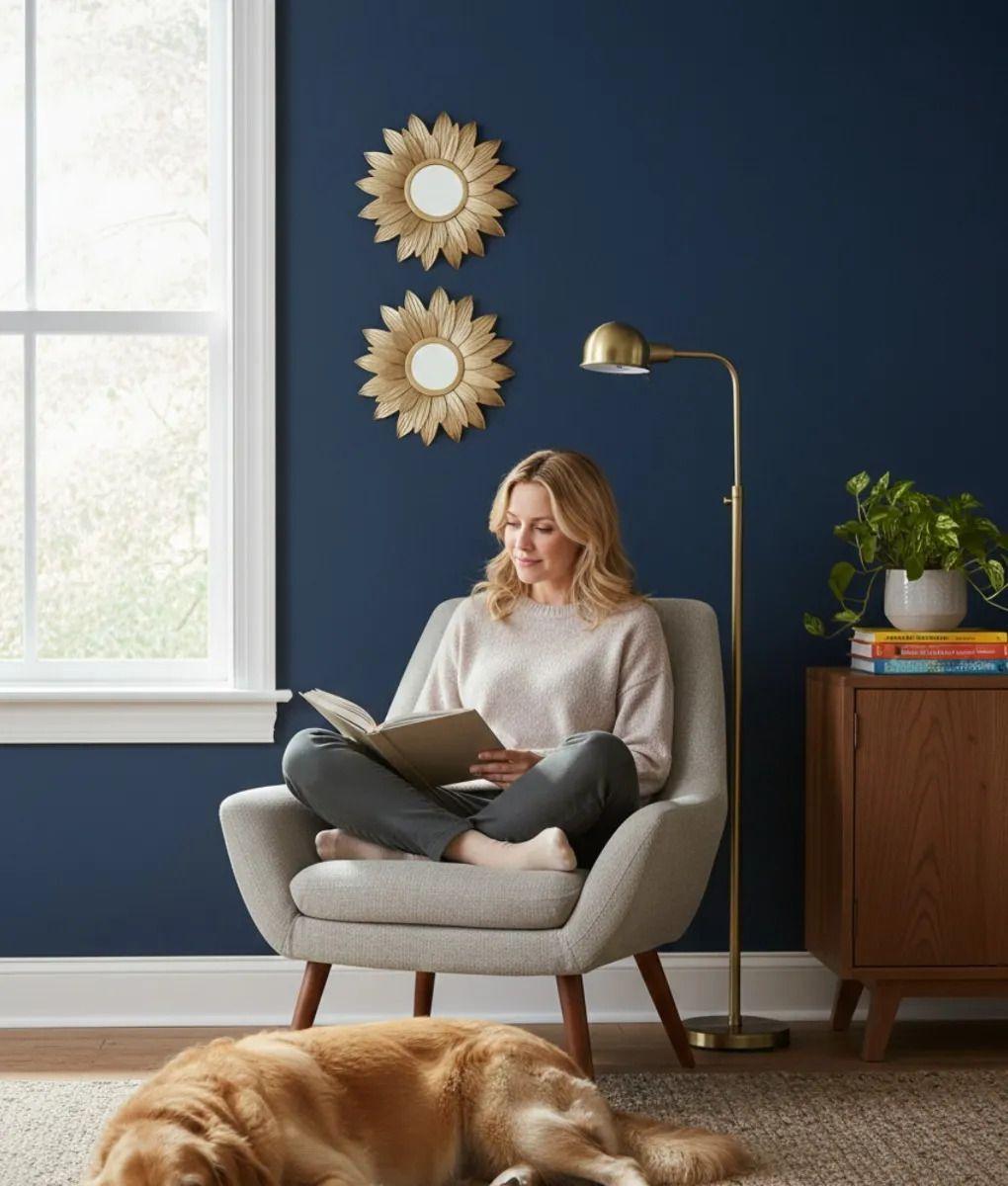 Set 3 Espejo Decorativo Pared Estilo Girasol Vintage Jhn-5