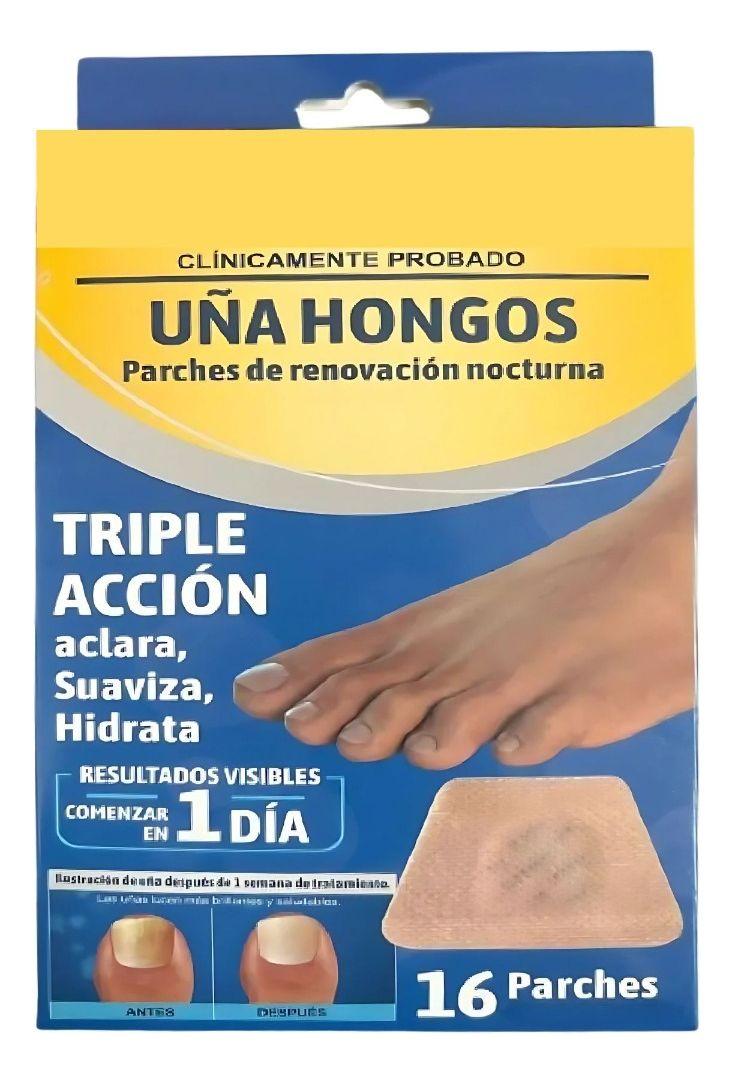 Parche Renovación Nocturna Hongos Uñas Pack Jhn-0