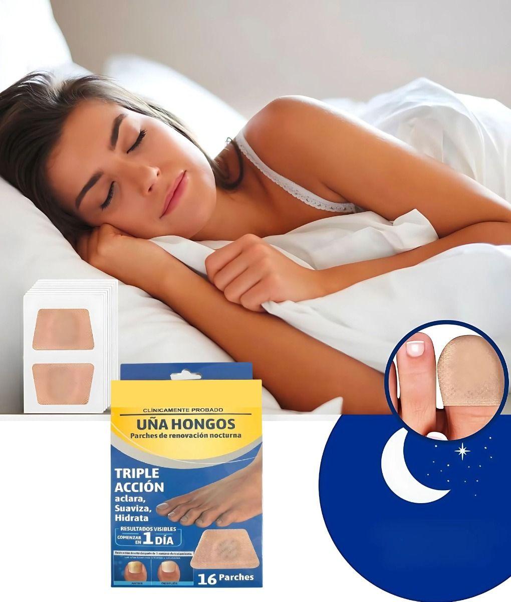 Parche Renovación Nocturna Hongos Uñas Pack Jhn-3