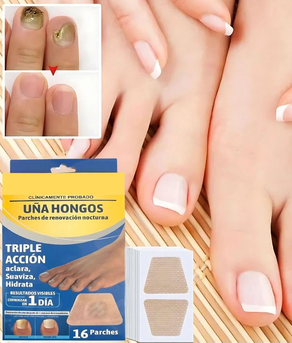 Parche Renovación Nocturna Hongos Uñas Pack Jhn-4