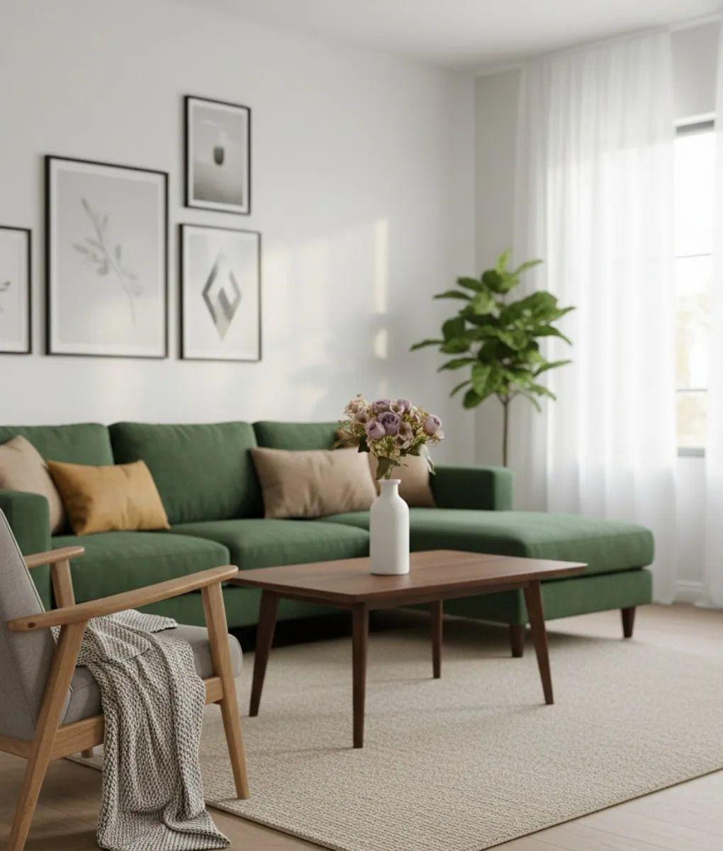 Set 4 Ramo Decorativo Flores Artificiales Adorno Hogar Jhn-7