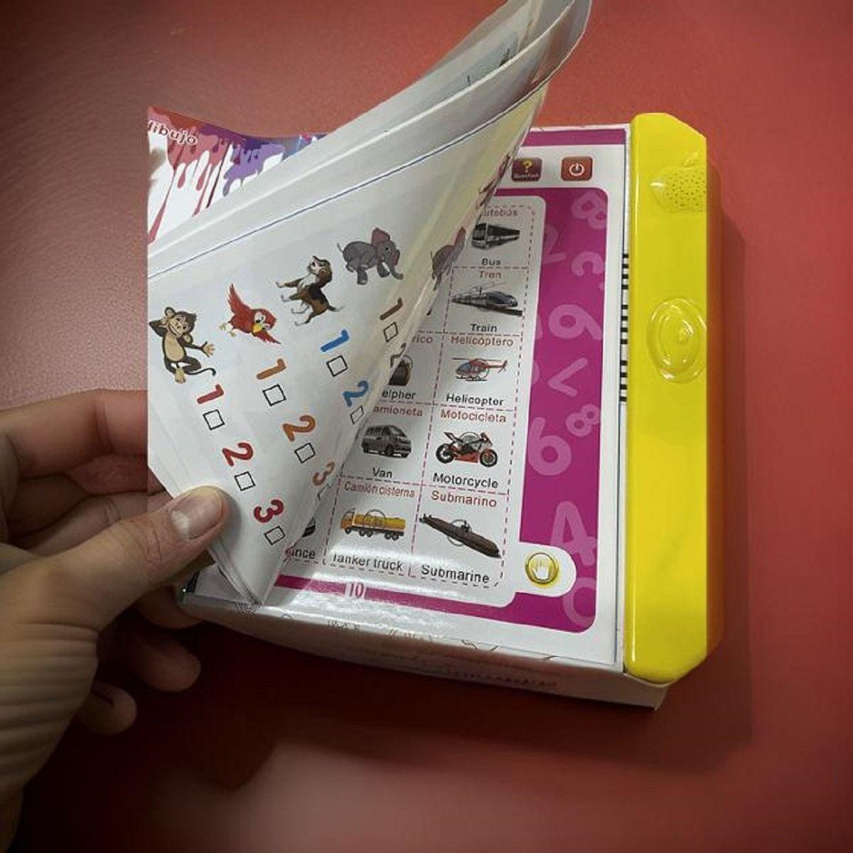 Libro Electrónico Interactivo Bilingüe Aprendizaje Niños Lau-8