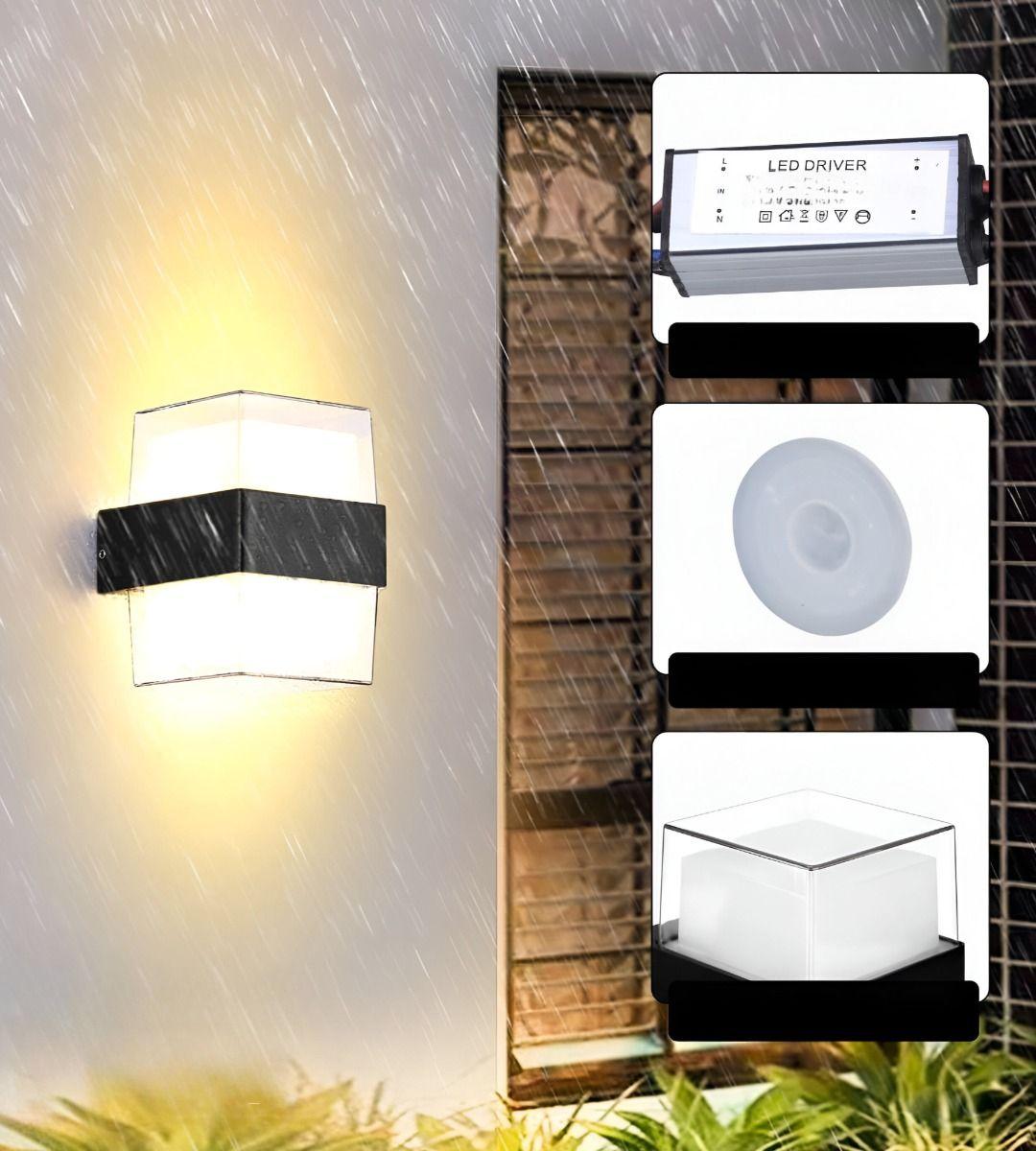 Aplique LED Decorativo Pared Luz Cálida Diseño Moderno Jhn-9
