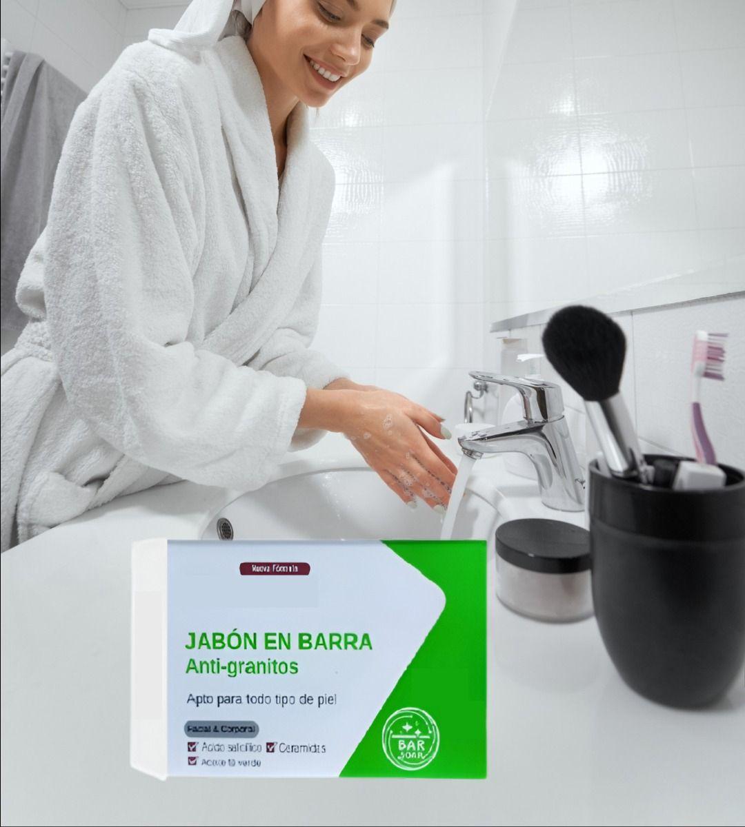Set 4 Jabón Anti Acné Granos Espinillas Cara Cuerpo Jhn-6