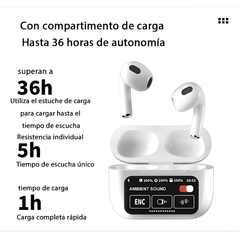 Auriculares Inalambricos Newhite Bluetooth Musica Lau-4