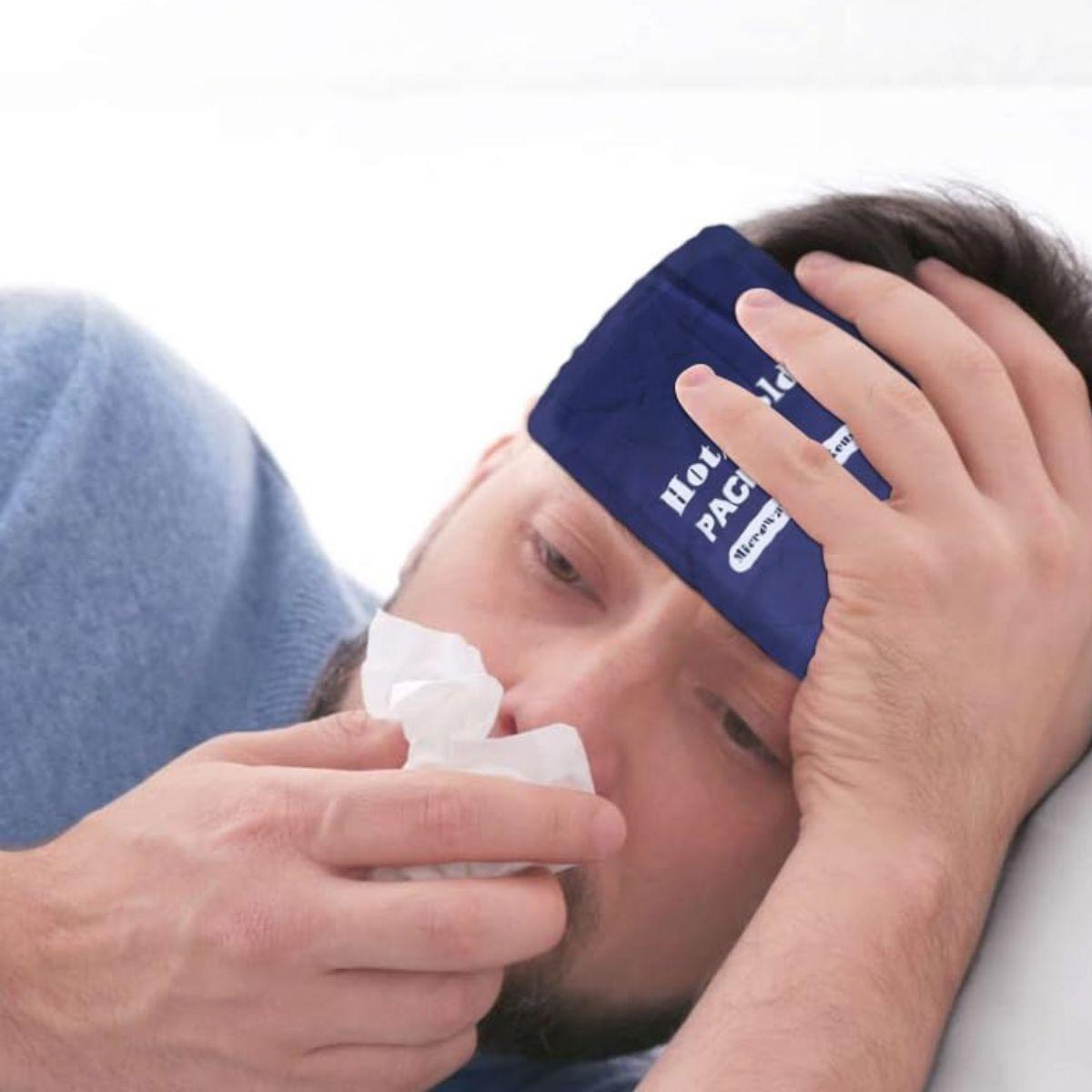 SET 2 COMPRESAS FRIO CALOR 280GRS ALIVIO DOLOR MUSCULAR LAU-2