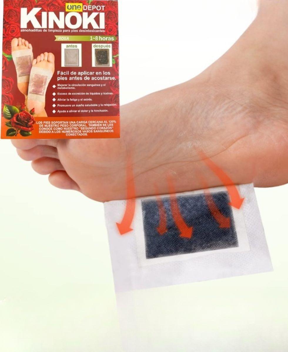 Parches Desintoxicantes Pies Natural Cuerpo 5 Pack Jhn-4