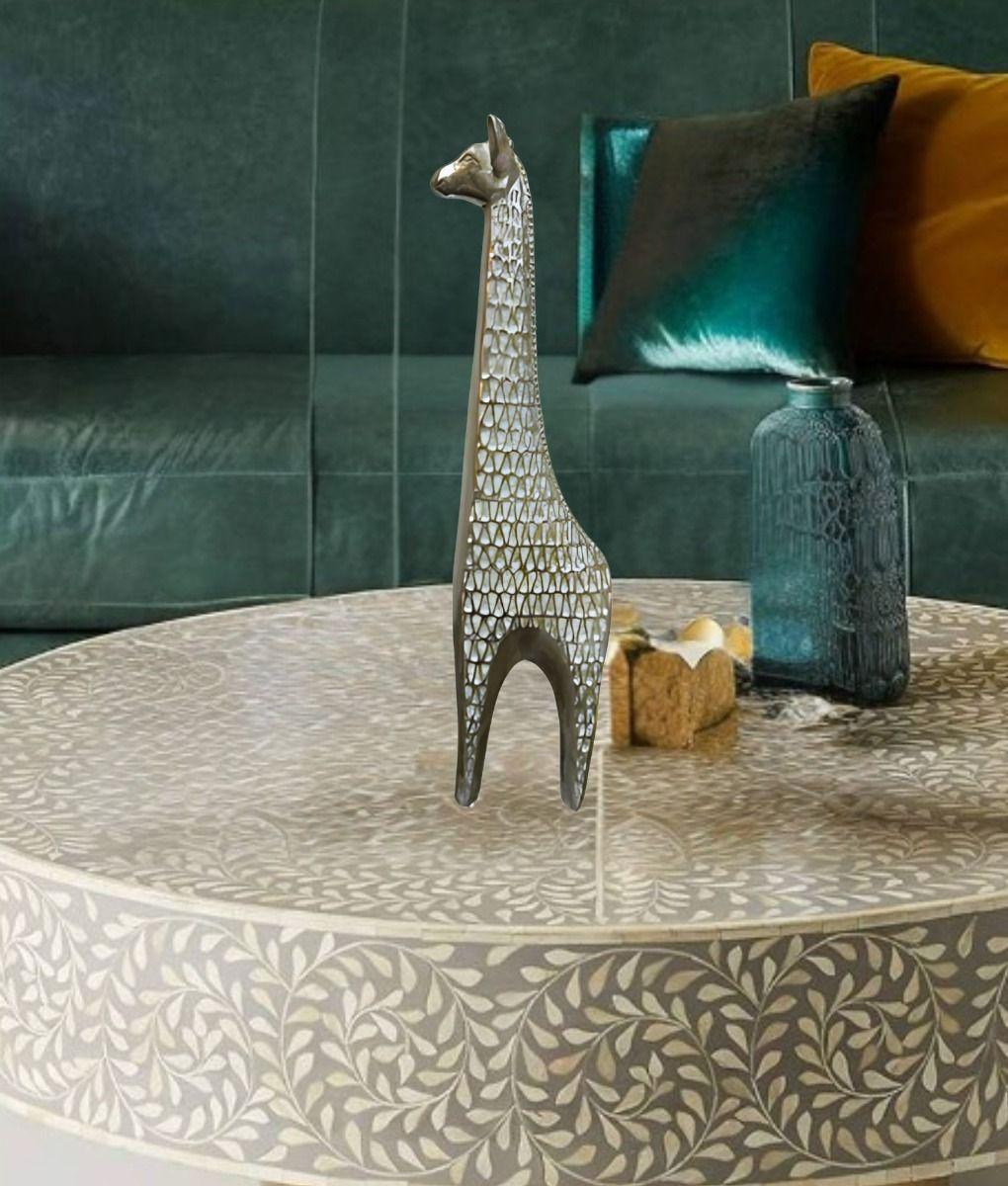 Figura Decorativa Jirafa Adorno Estatua Hogar Jhn-8