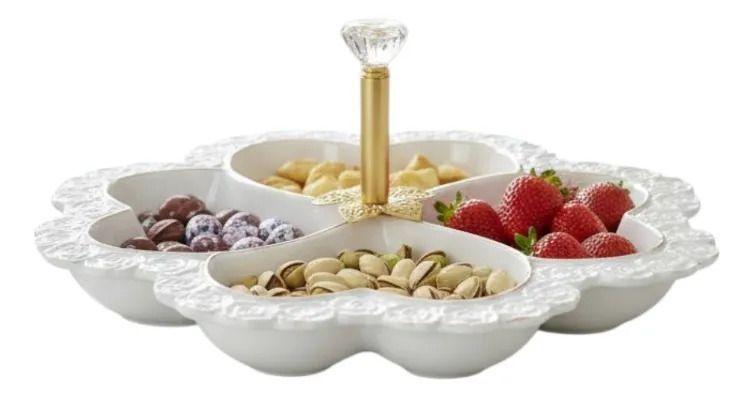 Bandeja Decorativa Servir Adorno Diseño Corazones Jhn-2