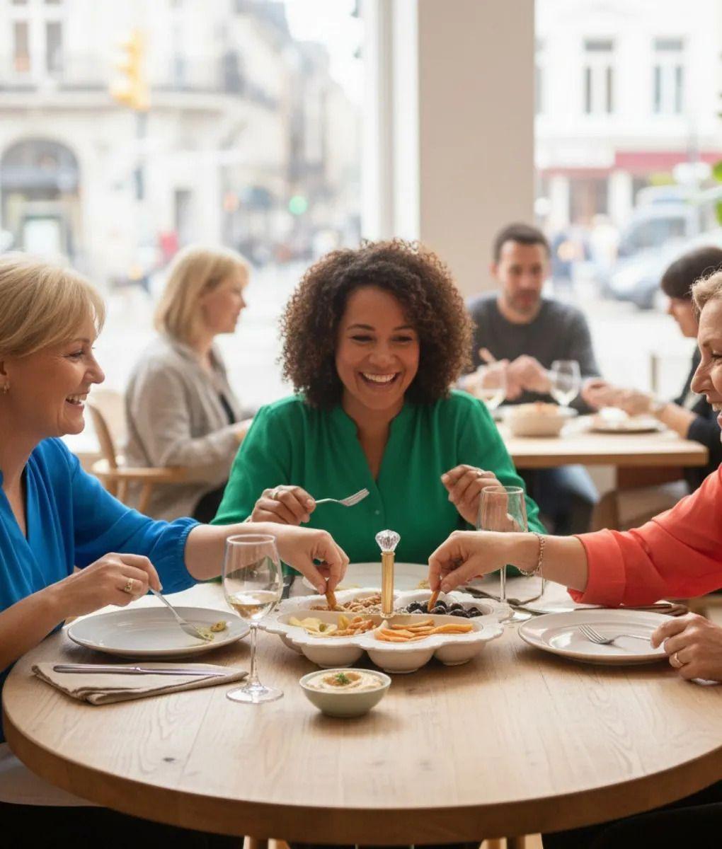 Bandeja Decorativa Servir Adorno Diseño Corazones Jhn-3