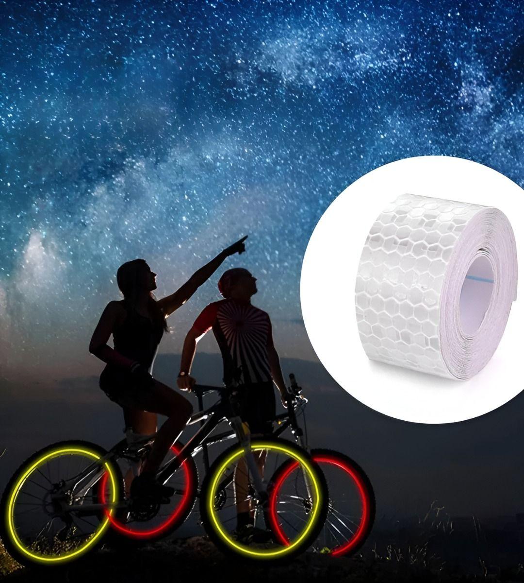 Set 3 Cinta Reflectante Impermeable Adhesiva Colores Jhn-2