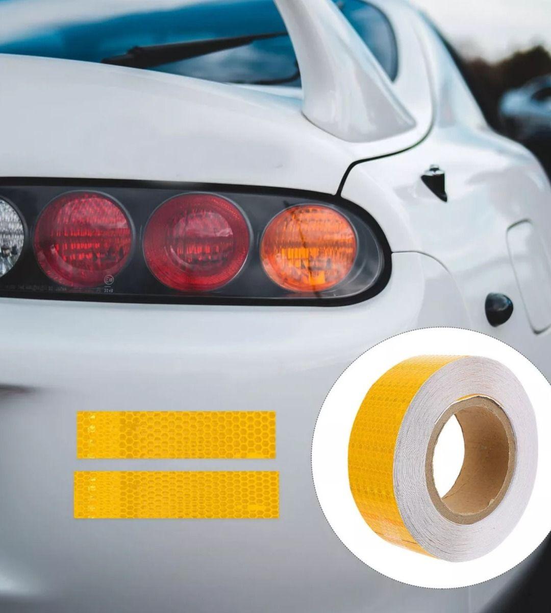 Set 3 Cinta Reflectante Impermeable Adhesiva Colores Jhn-6